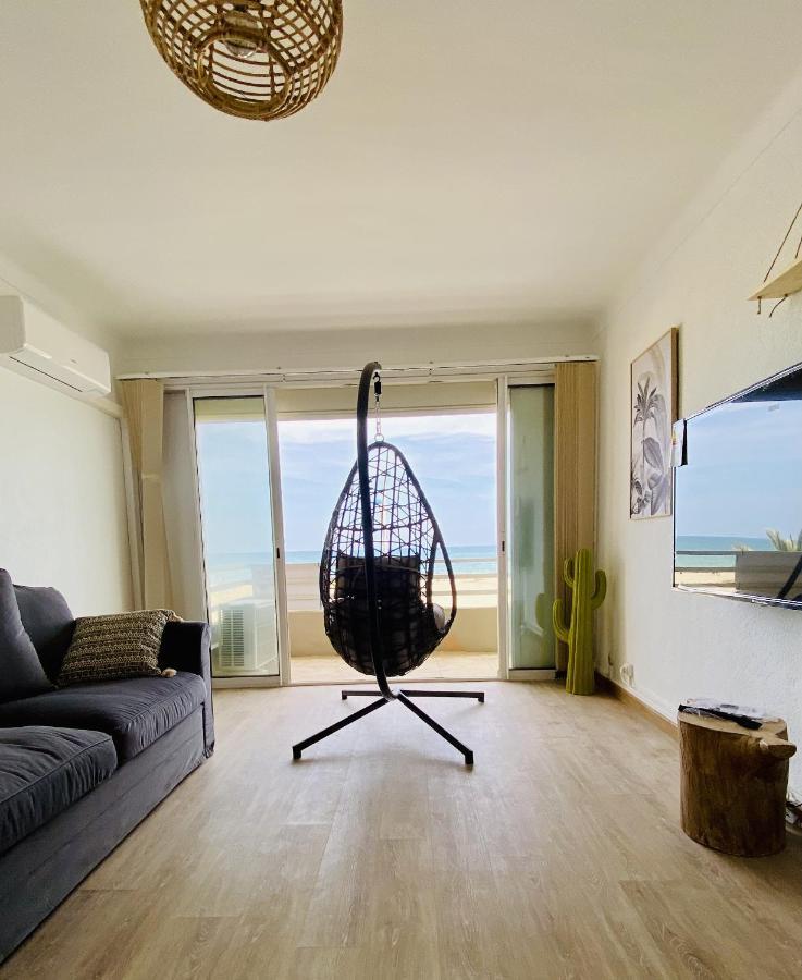 EDEN Exceptionnel! Vue mer 10m de la plage parking privé gratuit à 100m Canet-en-Roussillon Extérieur photo