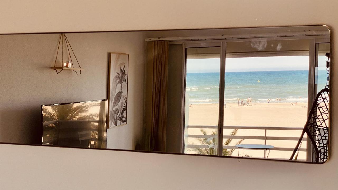 EDEN Exceptionnel! Vue mer 10m de la plage parking privé gratuit à 100m Canet-en-Roussillon Extérieur photo