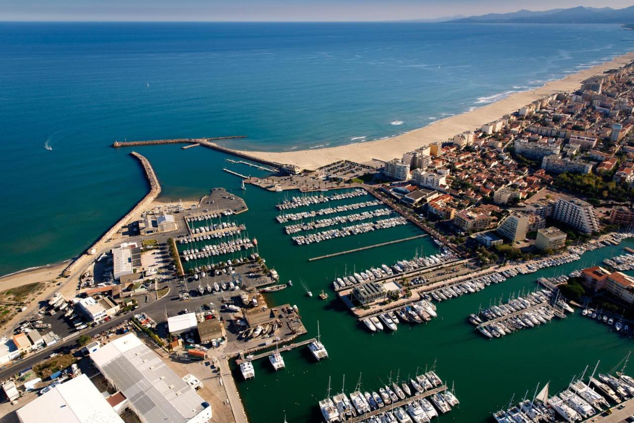 EDEN Exceptionnel! Vue mer 10m de la plage parking privé gratuit à 100m Canet-en-Roussillon Extérieur photo